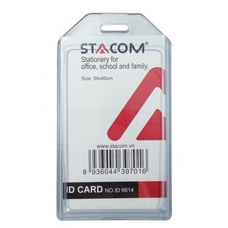 Bảng tên nhựa dày id6614 - stacom