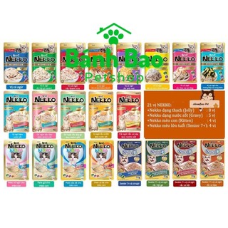 Pate nekko cho mèo gói 70g - pate cho mèo nekko