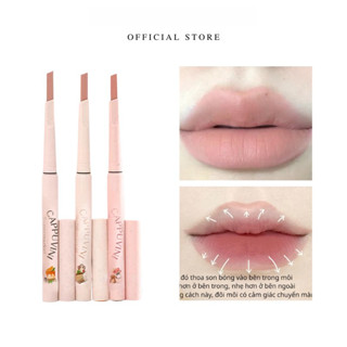 Chì Kẻ Viền Môi Cappuvini Nhung Lì Lâu Trôi Son Môi Kiêm Chì Kẻ Viền Môi Trang Điểm Nội Thất Flortte Cùng Một đoạn