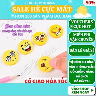 Một cục gôm mặt cười😂😍😘🥰FREESHIP🚛Có video thật🎥Một cục gôm mặt cười vui nhộn ✓Cục tẩy ✓Giá rẻ - Phát Huy Hoàng