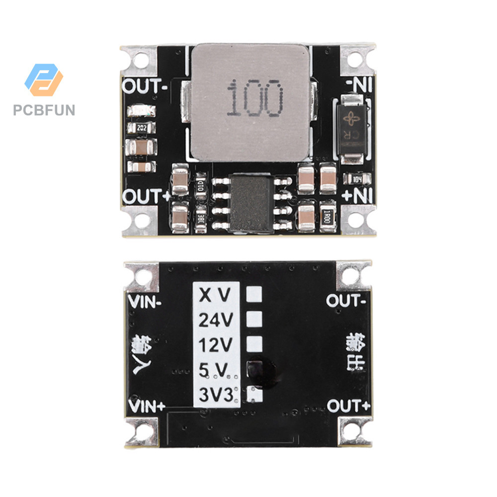 Mô-đun Buck Pcbfun DC-DC 6V-40V đến 3.3V / 5V / 12V Công suất cao Công suất thấp DC Buck Mô-đun điều