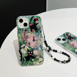 Ốp Lưng Cứng Tương Thích Với iPhone 12 12Pro 12ProMax 13 13Pro 13ProMax 14 14Pro 14ProMax 15 15Pro 15ProMax Ốp Họa Tiết Mèo Đen Jiji