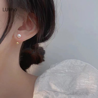 Luimo 1 Cặp Vintage Thanh Lịch Tinh Tế Ngọc Trai Bông Tai Dành Cho Nữ Cô Gái Nhẹ Tính Khí Bông Tai Trang Sức Phụ Kiện Quà Tặng SBS