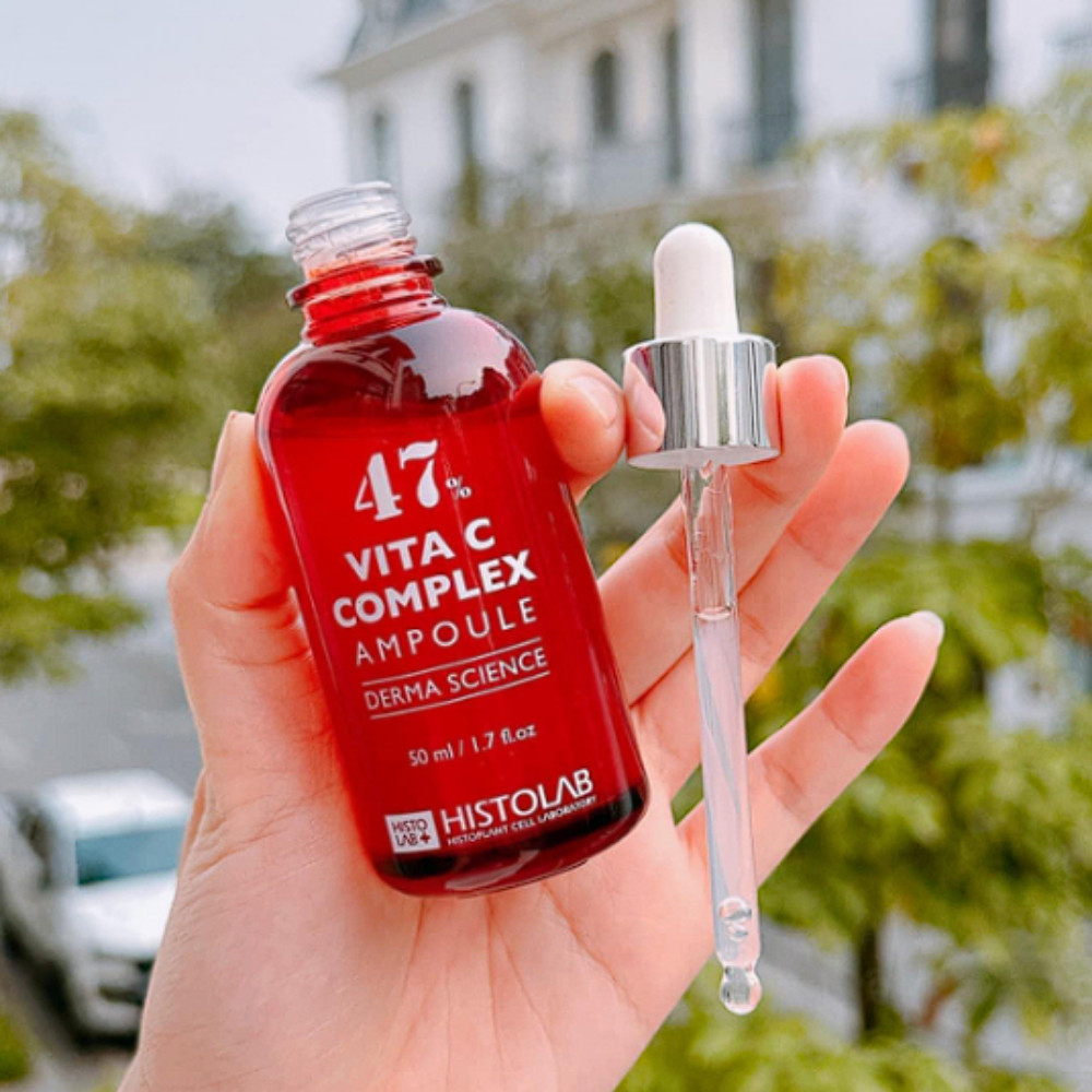 Tinh chất Serum Dưỡng Ẩm, Phục Hồi Da Histolab 62% Hyaluron/ 47% Vita C/ 72% Azulene/ 50% EGF Complex Hàn Quốc 50ml