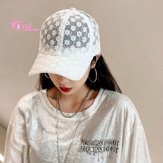 DFGF lưỡi trai phối lưới thoáng khí thời trang Hàn Quốc dành cho nữ