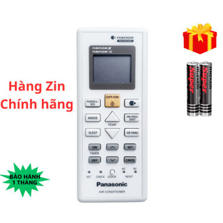  Điều khiển điều hòa Panasonic Mã 15 Hàng Zin remote máy lạnh Panasonic Nanoe - Tặng kèm pin - GDCT 