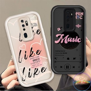 Ốp điện thoại Cho OPPO A9 2020 / OPPO A5 2020 / OPPO A11 Phim Hoạt Hình Chính Hãng Silicon Cầm Tay Mềm Ốp điện thoại TPU Xu Hướng Phía Sau Máy Nghe Nhạc Tình Yêu Mắt Thiên Thần Ốp điện thoại Chống Sốc