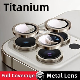 Bảo Vệ Camera iPhone 3D Viền Kim Loại Chống Trầy Xước bằng kim loại chống xước, chống lóa Cho Iphone 15 14 11 12 13 Pro Max 14 plus 13 12 Mini