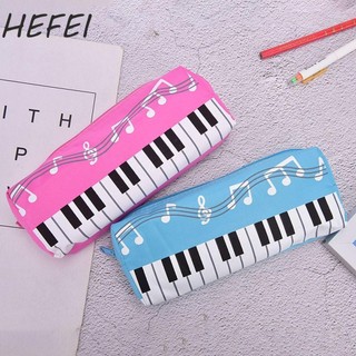 Ghi chú âm nhạc Túi đàn Piano Vuông Sáng tạo Túi đựng bút Hộp nhạc Trường học một lớp Văn phòng phẩm Hộp đựng bút chì sinh viên
