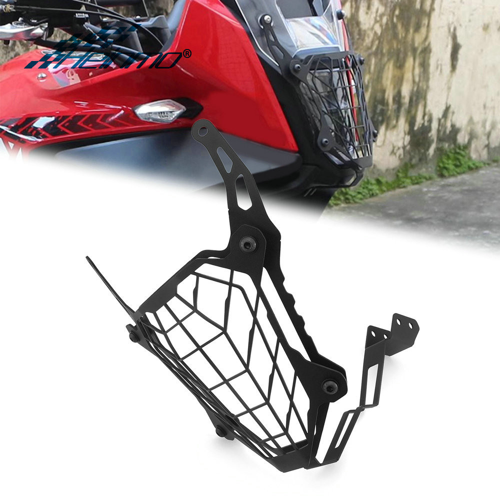 Dành Cho Xe HONDA NX400 NX500 2023 2024 Đèn Pha Lưới Bảo Vệ Lưới