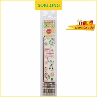 Thước kẻ dài 15cm cứng cáp Klong MS 438 VPPKLONG