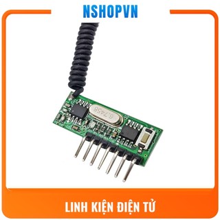 Mạch thu sóng RF học lệnh 315Mhz / 433mhz