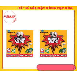Nhang muỗi jumbo vape ít khói hộp 10 khoanh/ hương muỗi/ nhang ít khói