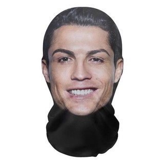 Mặt nạ Kanye Ronaldo in 3D Mặt nạ lưới đàn hồi Mặt nạ toàn mặt Cosplay Đồ chơi xếp nếp