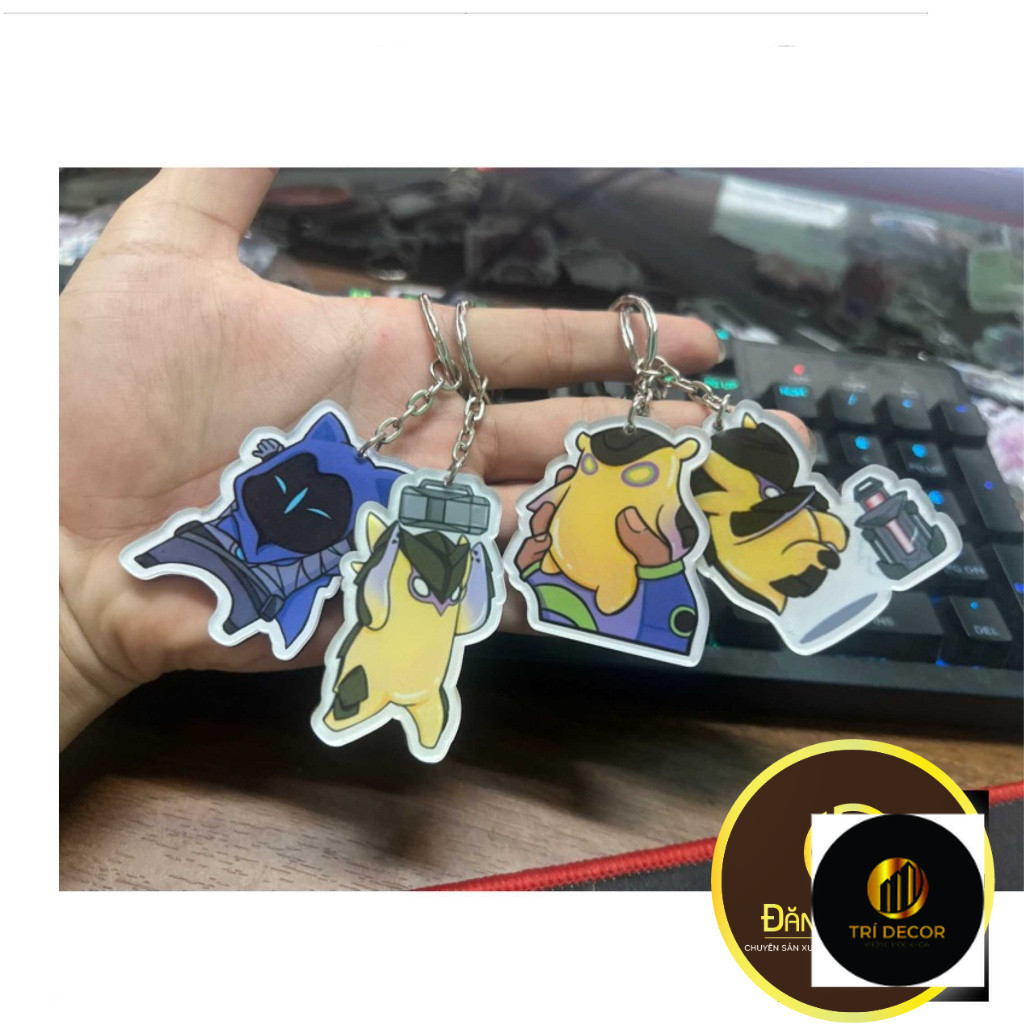 [KEYCHAIN] Móc khoá Wingman - Gekko - VALORANT  - ĐH