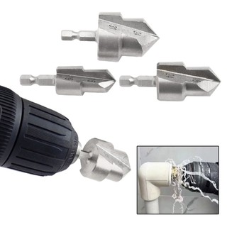 3pcs 6.35mm Hexagonal Shank Drill Bit Water Pipe Expansion Drill Punch Plumber