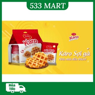 [DATE MỚI NHẤT] Bánh Karo Richy trứng tươi chà bông sợi gà túi 156g (6 gói x 26g)