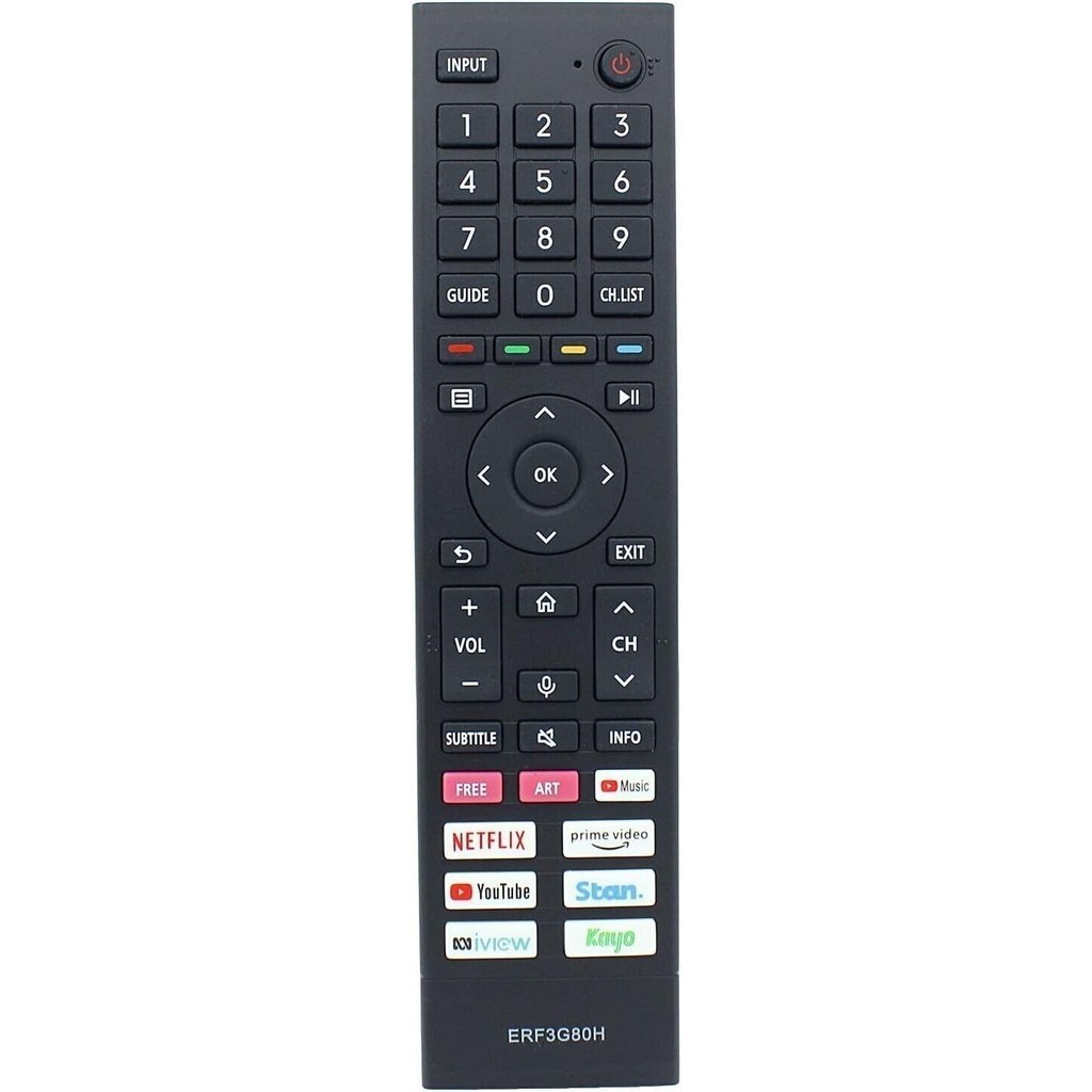 Mới ERF3G80H Dành Cho Hisense Smart IR TV Điều Khiển Từ Xa A7G U7G Series 85A7G 43A7HAU