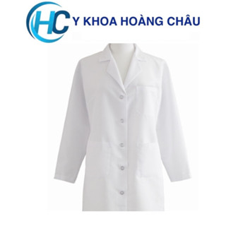  Áo blouse bác sĩ tay dài vải kaki | Áo blu bác sĩ 