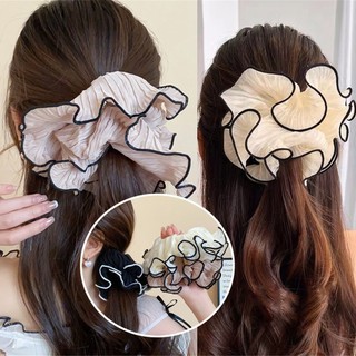 Tính Khí Dây Buộc Tóc Cho Nữ Siêu Cổ Tích Bóng Đầu Xếp Ly Lớn Ruột Tóc Thời Trang