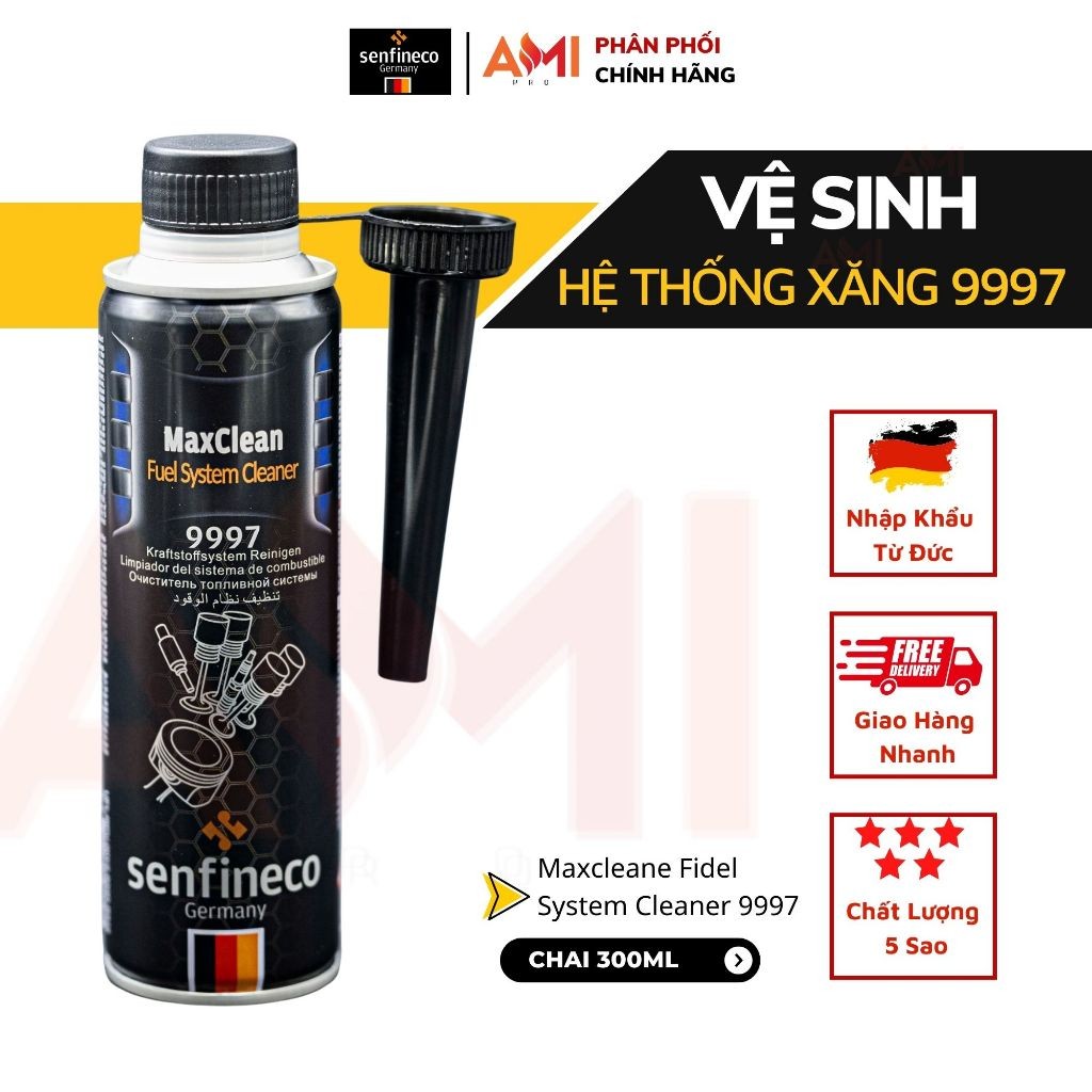 Vệ Sinh Buồng Đốt Động Cơ Xăng Senfineco 9997