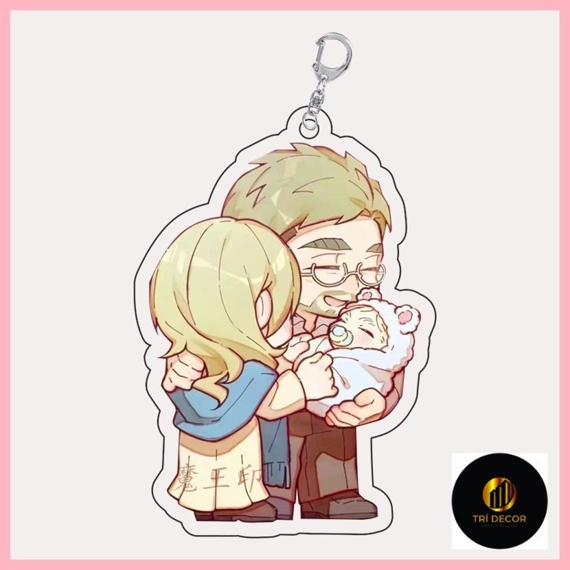 Móc khóa Tấn công Titan Eren Jaeger Carla Jaeger Mikasa · Ackerman Armin Arlert Attack on Titan Alle