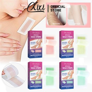  Dòng giấy sáp tẩy lông thơm OCEAURA 30 miếng giấy sáp khử lông Dễ dàng tẩy lông, không để lại vết đen
