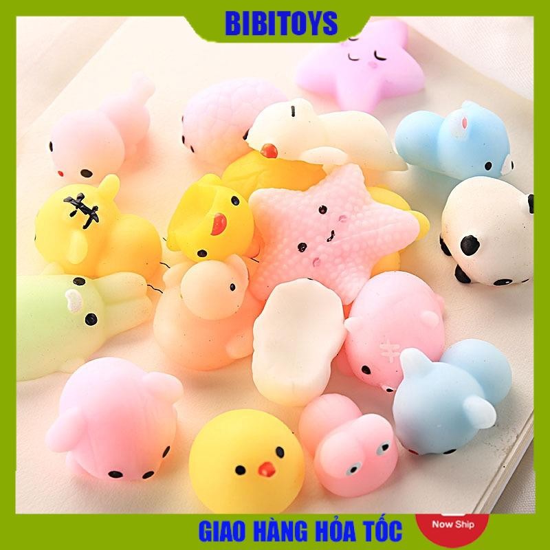 Combo 5/10 con Thú mochi xả stress - Đồ chơi thú mochi squishy