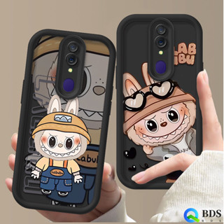Ốp Lưng Cho Oppo F11 F9 Pro F7 A60 A78 4G A1K A91 5G Vỏ Mềm Silicon Rabubu Anime Gấu Dâu Hoạt Hình Chống Rơi Vỏ Điện Thoại