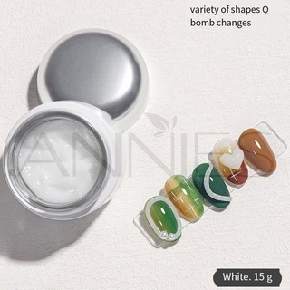 ANNIES Gel điêu khắc 3D nghệ thuật PVC siêu dẻo cần hơ đèn tạo hình nail chuyên nghiệp