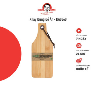 Khay gỗ đựng đồ ăn uncle bills gỗ tự nhiên kích thước 28 x11x0.8cm chất lượng - ka0360