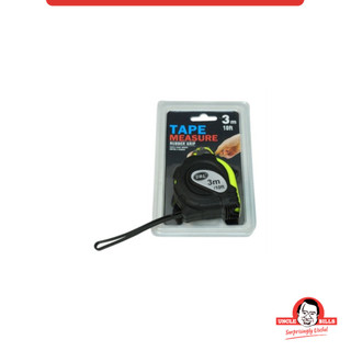 Thước cuộn 3m UNCLE BILLS HT0093 (Đen)
