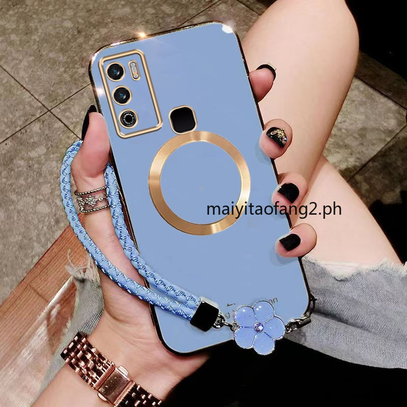 Ốp lưng ITEL Vision 1 ITEL Vision 1 pro ITEL s16 Vỏ điện thoại mềm mạ điện Vỏ mềm chống sốc Sạc hấp 