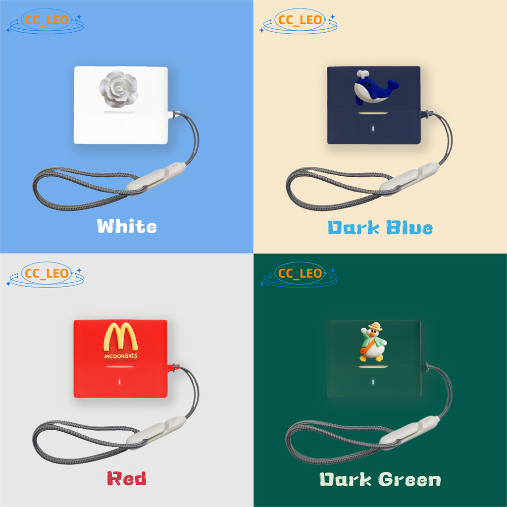 For MoonDrop Space Travel 2 Case Cute Lanyard Pendant MoonDrop Space Travel Creative Dinosaur Cartoo