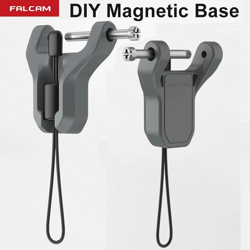 FALCAM Maglink DIY Đế khóa từ tính nhanh cho dây đeo vai rộng ruy băng 25mm Dây đeo cổ tay 4201