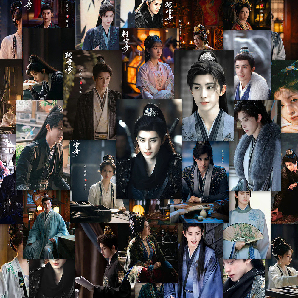 Hướng Tuyết Lục Ngao Thụy Bằng Ao Ruipeng Li Landi Stills Sticker Sổ tay trang trí Nhãn dán chống nư