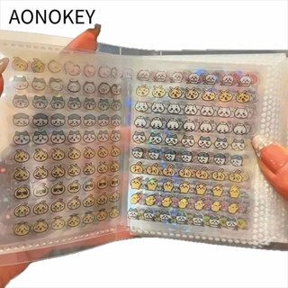  700   800   1750   2000   2400   3500   4800 Miếng dán móng tay AONOKEY Nhãn dán nhật ký hoạt hình Mini Nhãn dán cốc tự dính dập nổi đa chức năng Trang trí nghệ thuật 