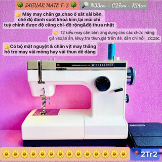  MÁY MAY LOẠI CƠ CHUẨN NHẬT JAGUAR DÙNG BÀN GA 