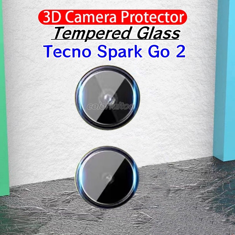 Tecno Spark Go 2 2025 Phim Bảo Vệ Camera Cho Tecno Spark Go 2 GO2 SparkGo2 3D Cong HD Full Cover Cam
