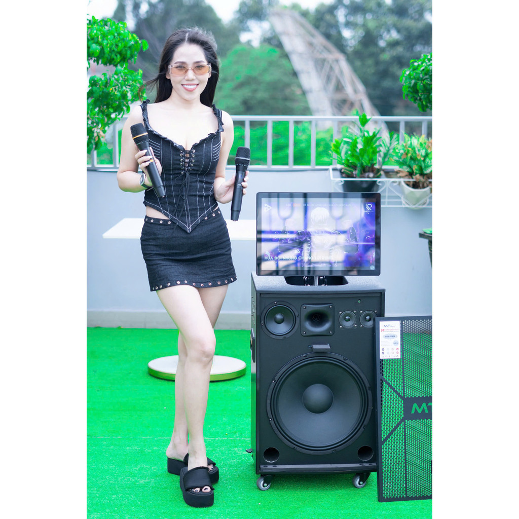 Loa Màn Hình Gập MTMAX TK3979 Bass30 Màn Hình 27inch Công Suất 600W. Hệ Thống 7 Loa , 3 Đường