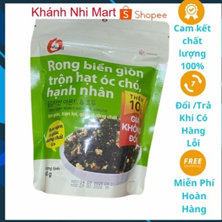    GÍA SỈ   Rong biển giòn trộn khô gà,hải sản,hạt óc chó hạnh nhân OFood 40g,rong biển ăn liền,rong biển Ofood8 