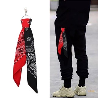 Ở Lại Phong Cách Hip Hop Quần Dây Xích Punk Vuông Khăn Eo Dây Xích Đa Năng Điều In Quần Dây Xích Quần Dây Xích Dec