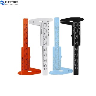 Thước đo thước đo thước đo thước đo thước bằng nhựa Mini 80mm micromet