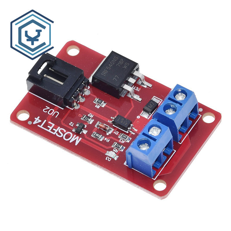 Kênh 1 Tuyến MOSFET Nút IRF540 + MOSFET Công Tắc Mô Đun Cho IRF540 Cô Lập Mô Đun Nguồn Arduino 1 Kên