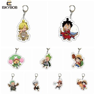 Mặt dây chuyền Acrylic FUJI Luffy, Móc khóa Acrylic Zoro Luffy hai mặt, Móc khóa xe hơi Anime Nhật Bản Tượng mô hình Luffy Zoro Sanji Móc khóa Quà tặng sinh nhật