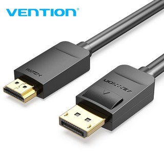 Cáp vention dp sang hdmi 1080p hdmi dp cáp displayport sang hdmi cổng hiển thị 4k cho pc laptop máy chiếu hdtv