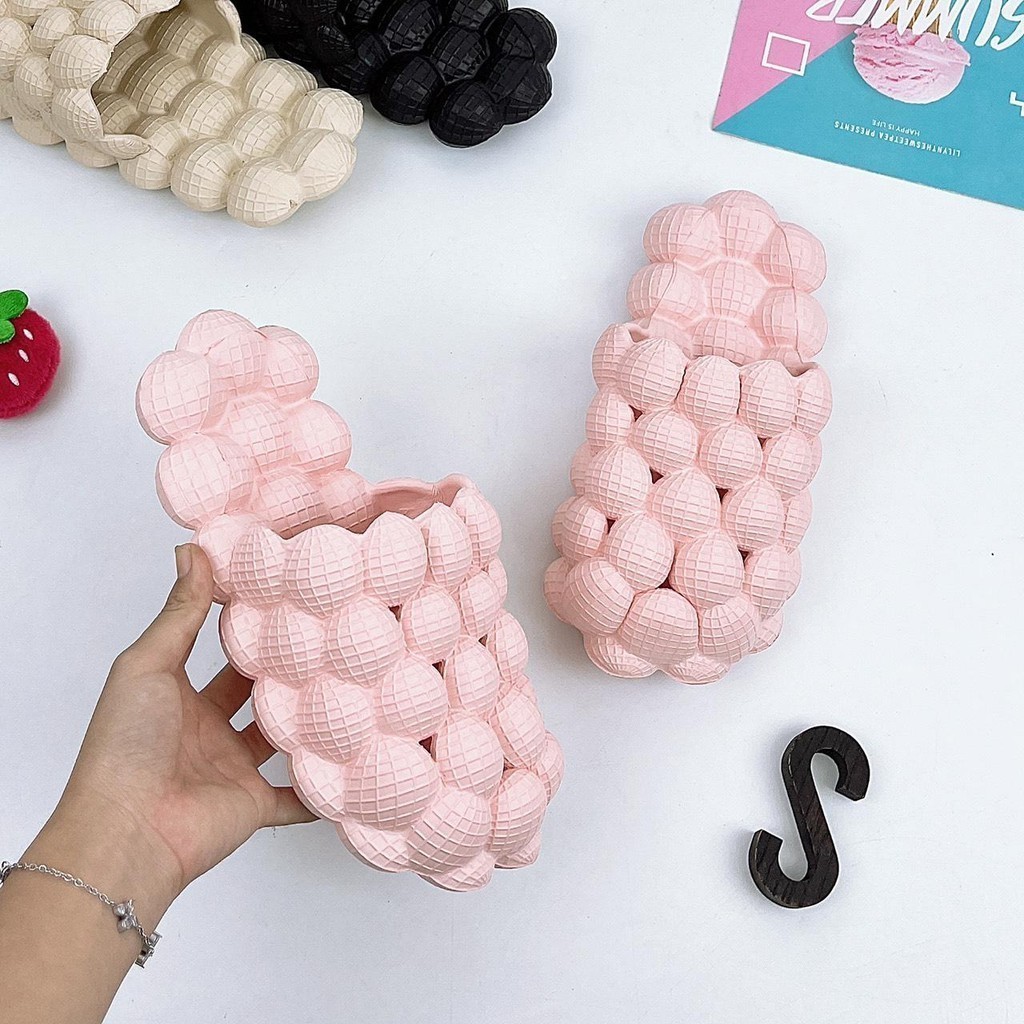 POT002- Dép Đậu Phộng Dành Cho Nam Nữ Massage Đế Dày thoáng khí massage mang êm chân