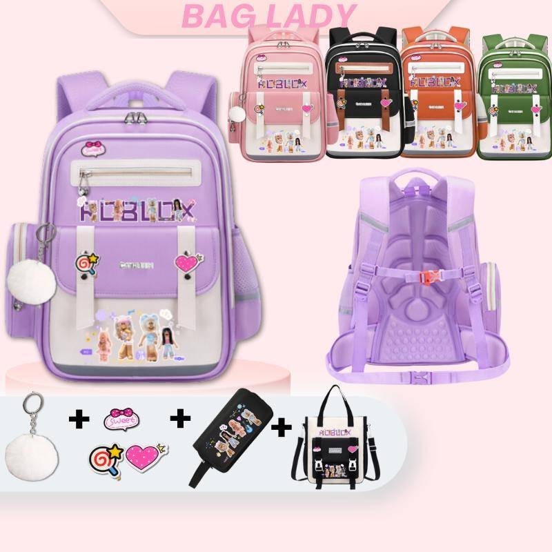 ❤️Balo balo đi học balo học sinh cấp 2 ba lô đi học roblox chống gù lưng túi đựng sách balo hoạt hìn