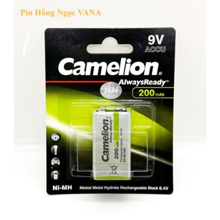 Pin sạc vuông 9V 200MAH Camelion Chính Hãng NH-9V200BP1.