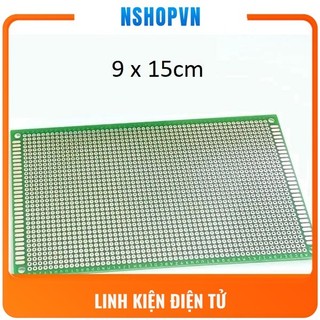 Test board hàn, Bản mạch hàn 2 mặt 9x15cm sợi thủy tinh